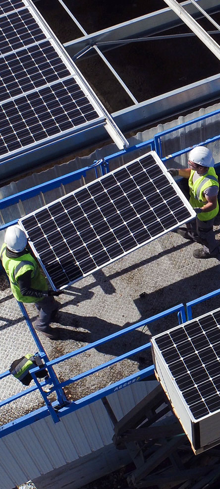 Solar rooftops